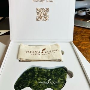 You g Living jade gua sha stone tool